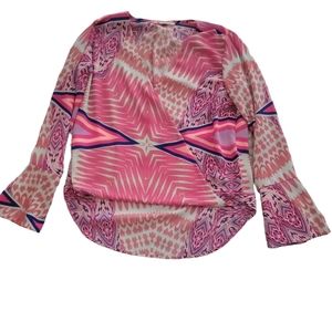Impeccable Pig top. Womens size S. Multi color